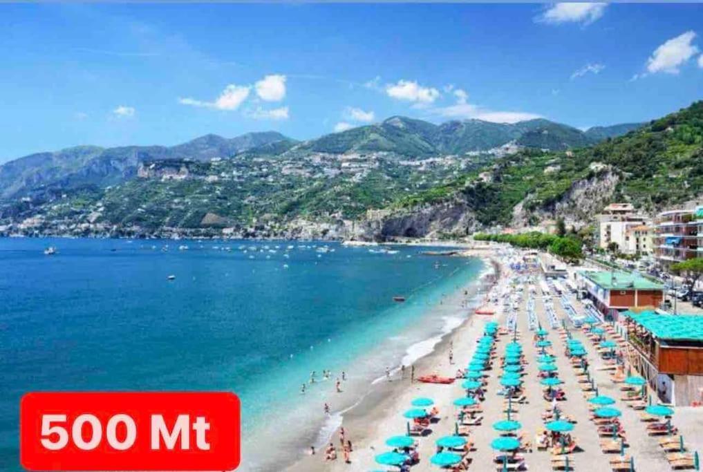 Linea1 Amalfi Coast 500 Mt Beach Villa Maiori Exterior photo